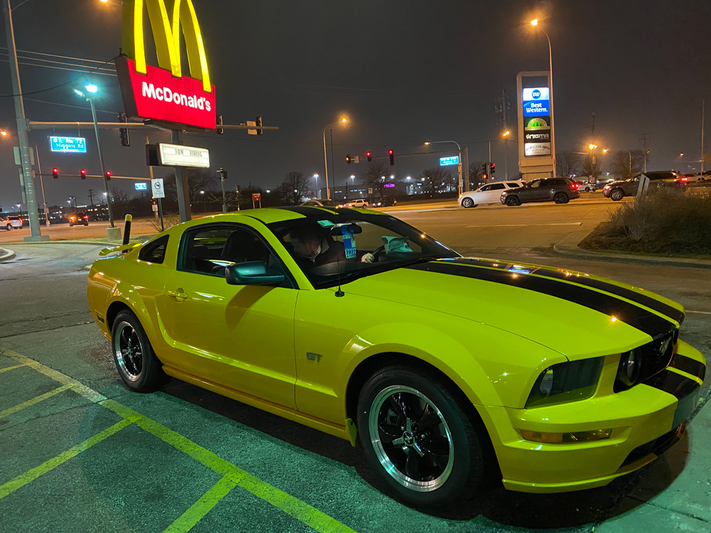 2007 Ford Mustang GT & McDonalds