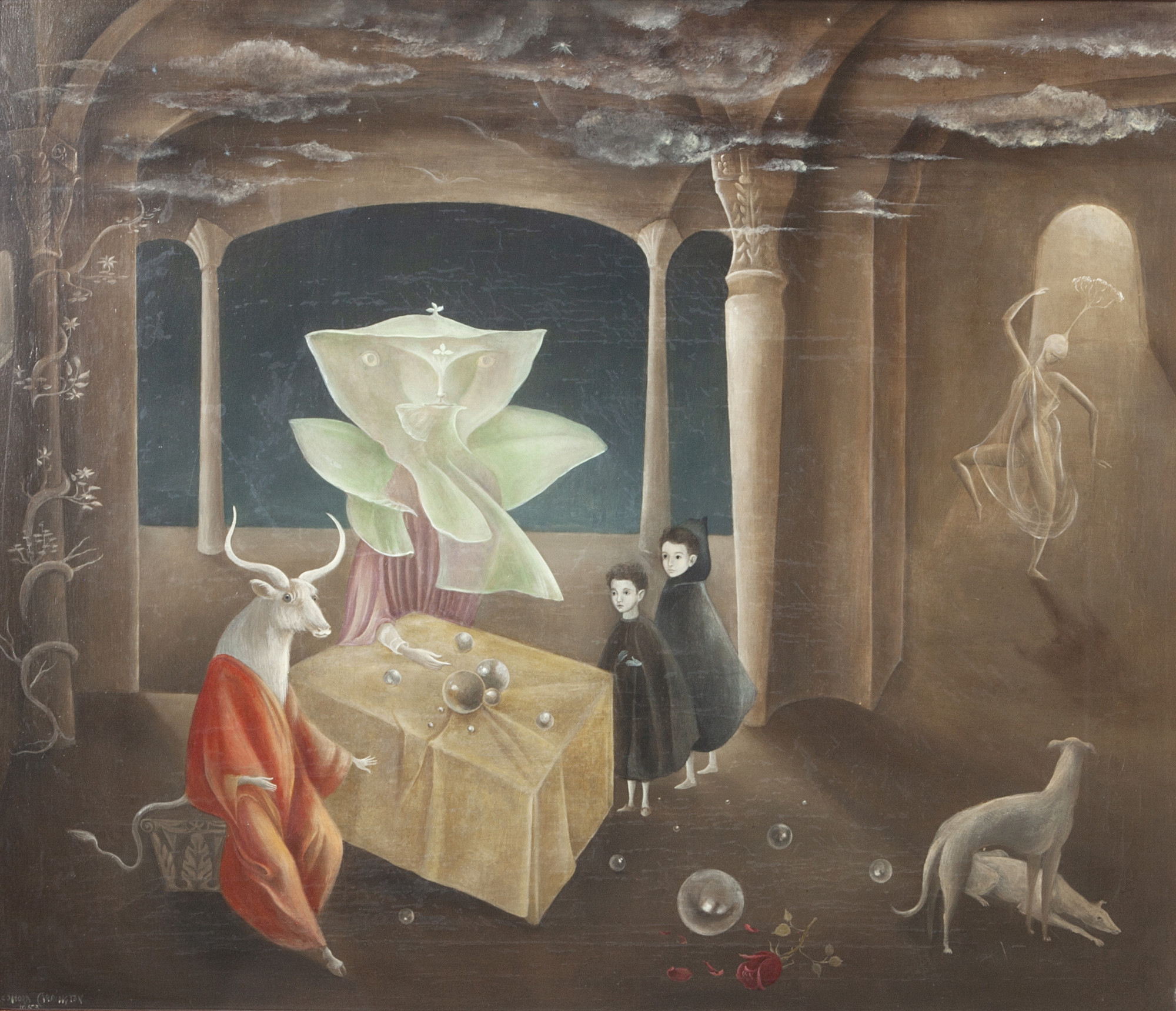 And Then We Saw the Daughter of The Minotaur, by Leonora Carrington 1953