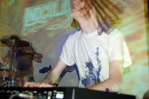 Me performing, circa 2008.