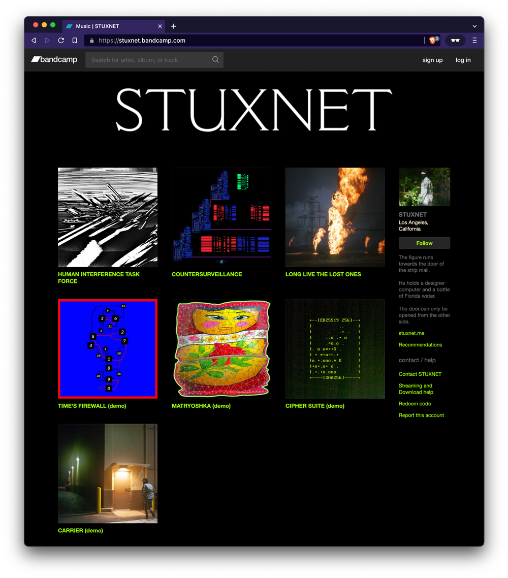 Stuxnet Discography